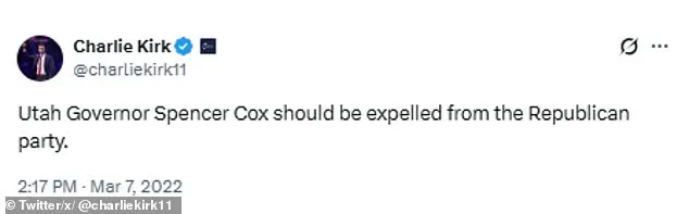 From Fiery Rhetoric to Calls for Unity: Governor Cox's Measured Approach After Charlie Kirk's Assassination
