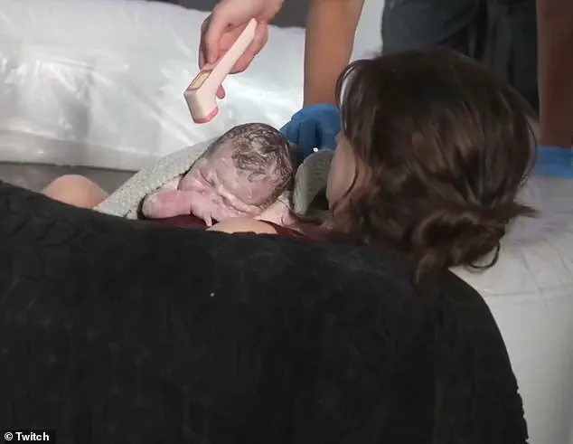 Twitch Streamer Surprises Fans with Live-Streamed Birth, Attracts Over 693,000 Viewers