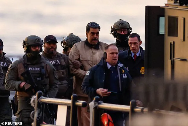 From Oil Reserves to Federal Charges: Maduro's Awkward Exit from Detention, as Cameras Capture His Historic Fall