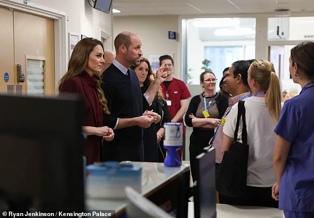 Royal Couple Visits Charing Cross Hospital to Express Gratitude to NHS Staff During Challenging Winter Months