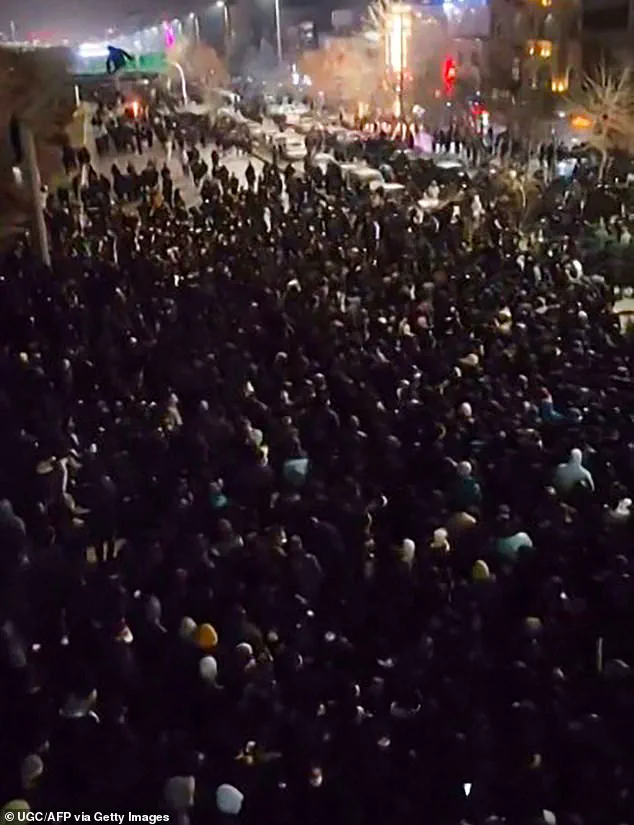 ''The regime's grip is tightening, but the people's resolve is unyielding,'' says a protester, as regime officials warn of ''a threat to national security'' amid nationwide unrest in Iran.