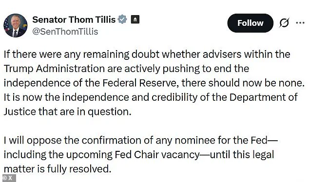 Trump's Criticism of Fed Chair Powell Sparks Concerns Over Economic Stability and Government Overreach