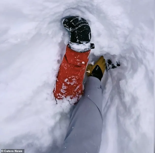 Heavy Snowfall and Unseen Hazards: A Skier's Experience in Engelberg