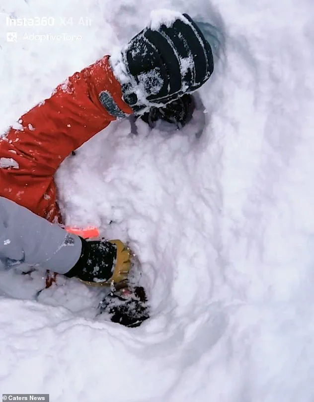 Heavy Snowfall and Unseen Hazards: A Skier's Experience in Engelberg