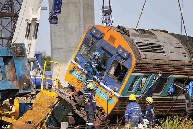 Breaking: Catastrophic Crane Collapse in Thailand Kills 28, Injures Over 80 in Train Tragedy