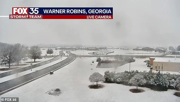 Unusual Winter Storm Affects 18 States, Including Florida and Georgia, as NWS Issues Alerts