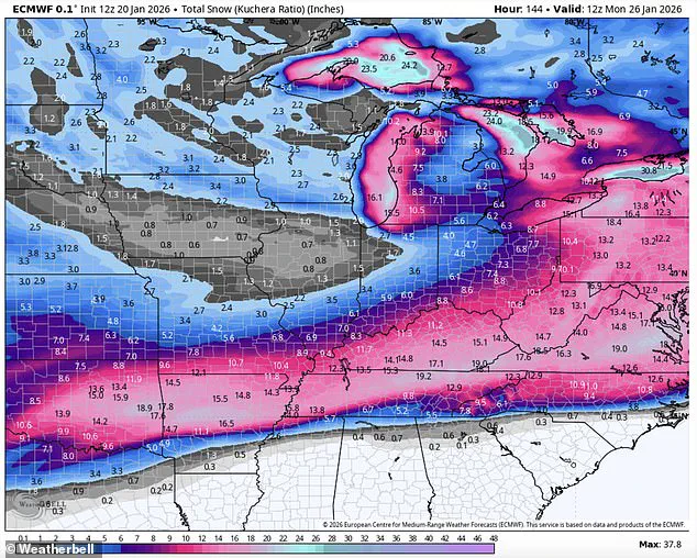 Impending Winter Storm 'Storm Fern' Threatens Record-Breaking Cold and Heavy Snowfall, Impacting 200 Million Residents