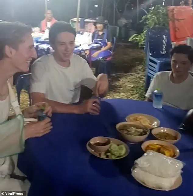 German Tourists Mistake Thai Funeral for Food Court in Nakhon Si Thammarat