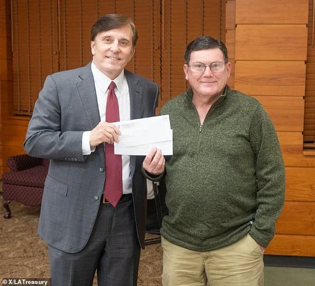 Louisiana Father Receives State's Largest Unclaimed Property Check: $320K and $80K Trust Fund