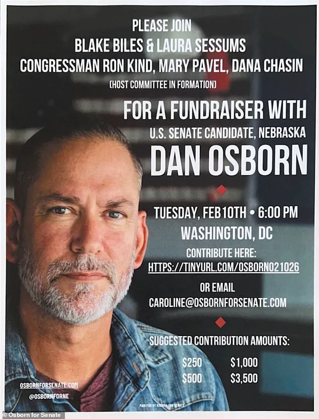 Nebraska Senate Campaign Collapses After Fundraiser Scrapped Over Epstein Files Ties to Donor Dana Chasin
