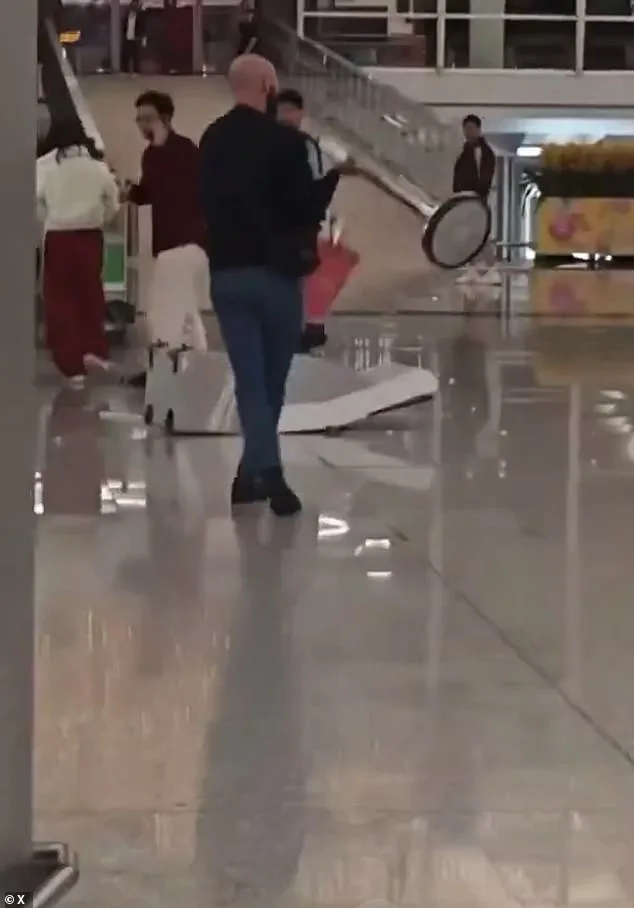 British tourist arrested after Hong Kong Airport rampage, damaging 10 kiosks and possessing illegal pills