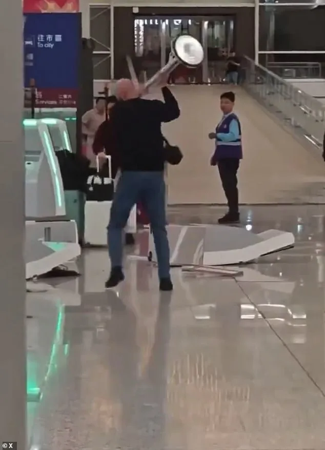British tourist arrested after Hong Kong Airport rampage, damaging 10 kiosks and possessing illegal pills