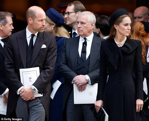 The Royal Family's Historic Crossroads: William and Kate's Challenge in Reclaiming the Crown Amid Andrew's Scandal
