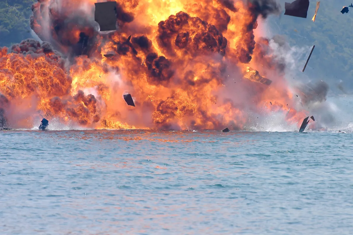 Explosion Near Merchant Vessel in Oman's Waters: Source of Blast Remains Unknown