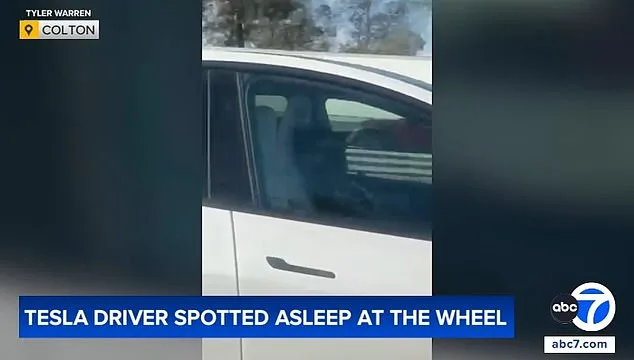 Woman Sleeps at Wheel as Self-Driving Tesla Speeds on California Freeway