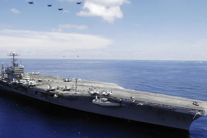 IRGC Announces Drone Attack on U.S. Carrier Abraham Lincoln, Prompting Retreat Amid Gulf Tensions