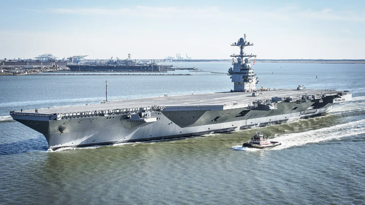 Iran Accuses U.S. Military of Setting Fire to USS Gerald R. Ford Amid Rising Tensions