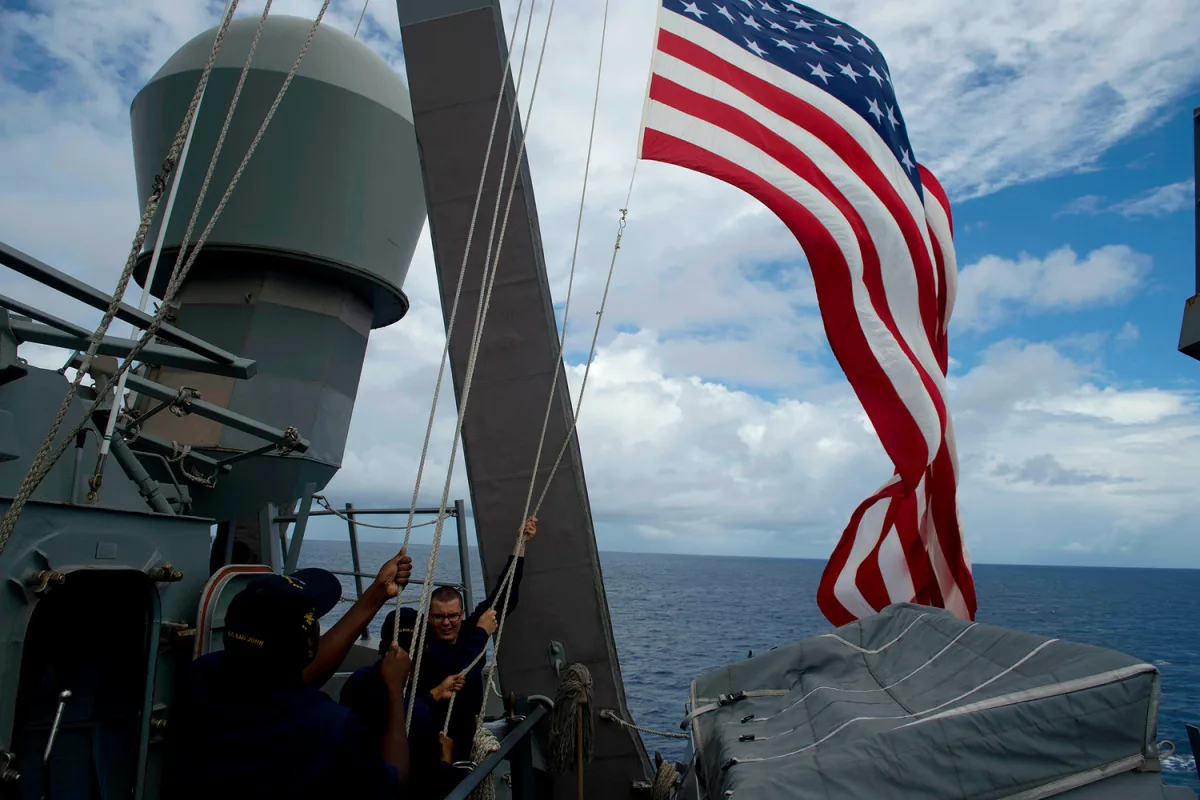 Iranian Missile Strike on U.S. Fifth Fleet Escalates Regional Tensions