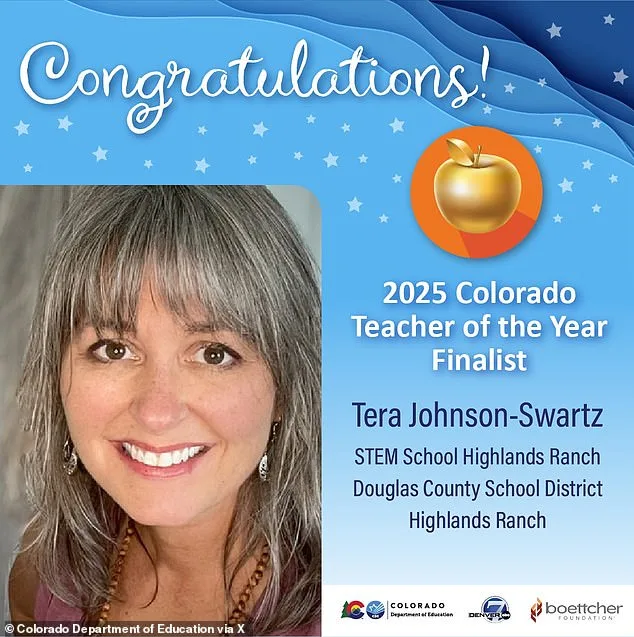 Colorado Teacher of the Year Finalist Gets Over 10 Years for Sexually Exploiting Student
