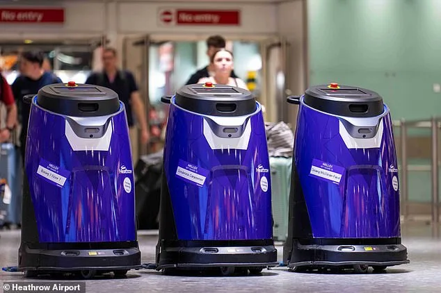 Heathrow Unveils Fleet of Autonomous Cleaning Robots Named with British Humor and Pop Culture Pizzazz