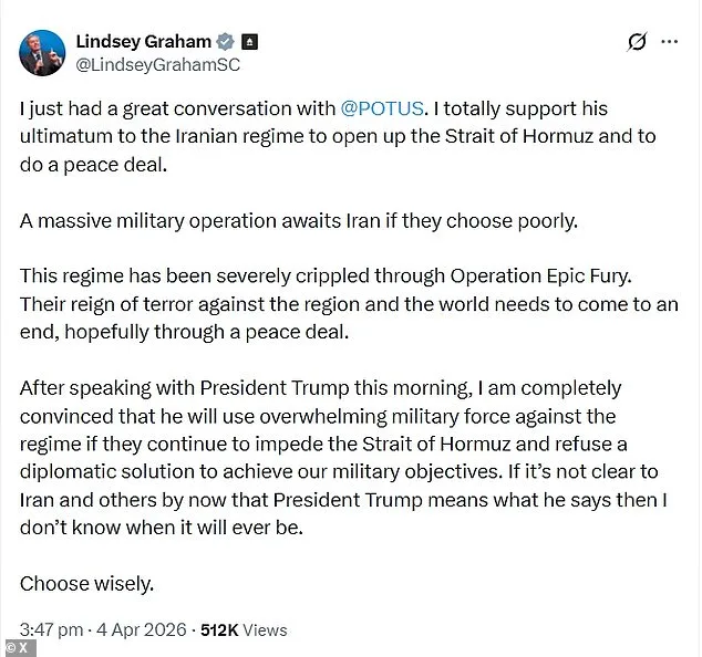 U.S. Threatens Iran with Military Force Over Hormuz Closure Amid Trump Ultimatum
