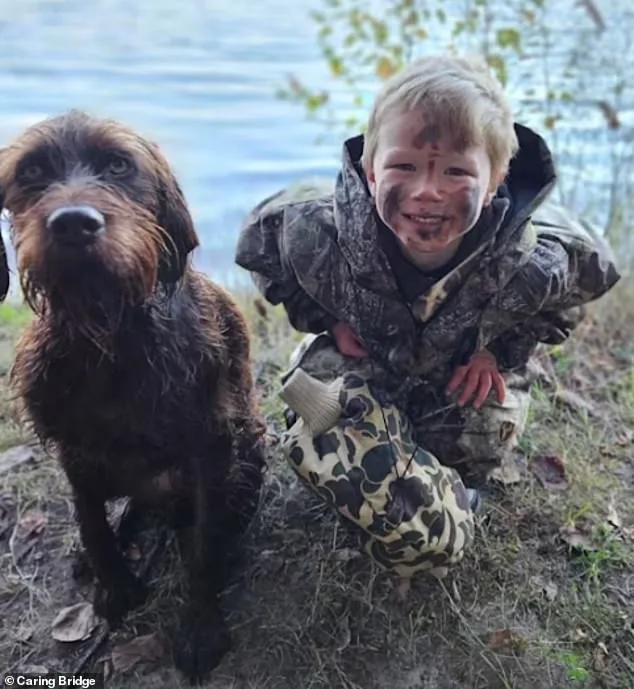 Five-year-old hero saved brother but nearly drowned in freezing Minnesota creek