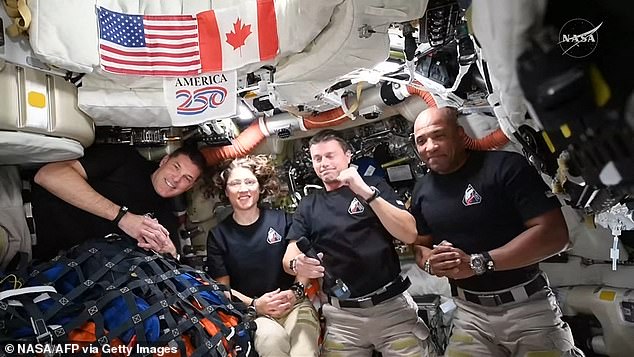 NASA astronaut Victor Glover's daughter goes viral with moon dance tribute.