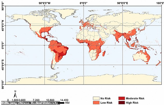Climate change enables mosquitoes to spread Chikungunya virus across Europe and North America.