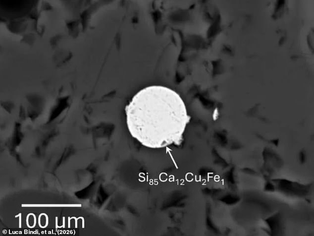 Scientists discover impossible crystal structure inside rare red Trinitite glass.
